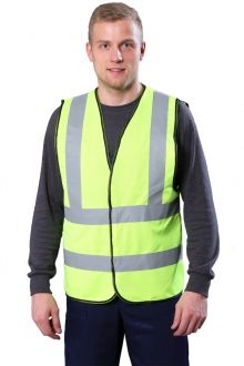 Жилет 4 СОП «Сигнальный» лимон